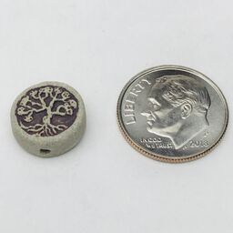 Small Tree of LIfe Peruvian Ceramic Bead