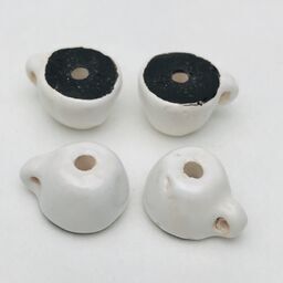 Cup of Coffee Peruvian Ceramic Bead