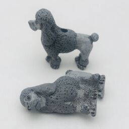 Poodle Peruvian Ceramic Bead