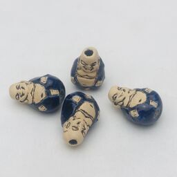 Buddha Peruvian Ceramic Bead