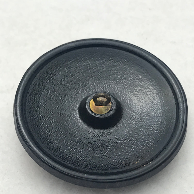 Dragonfly Czech Button 40mm Black