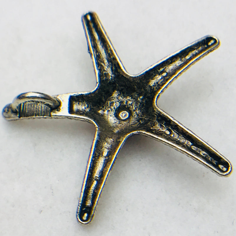 Starfish Charm, Silver, 60x60mm
