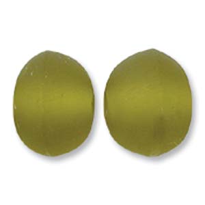 Resin Bead Lifesaver Artichoke, 19mm