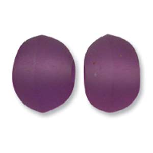 Resin Bead Lifesaver Purple, 19mm