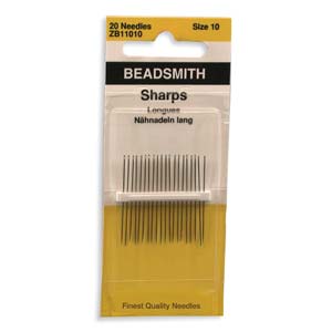 Sharps 10 Beading Needles