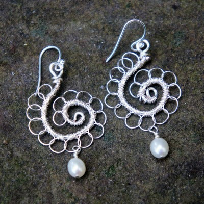 How to Make Nautilus Earrings