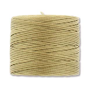 S-Lon Nylon Beading Cord, Bronze, 77 yards