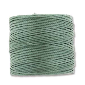 S-Lon Nylon Beading Cord, Celery Green