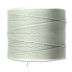 S-Lon TEX210 Nylon Beading Cord, Light Grey