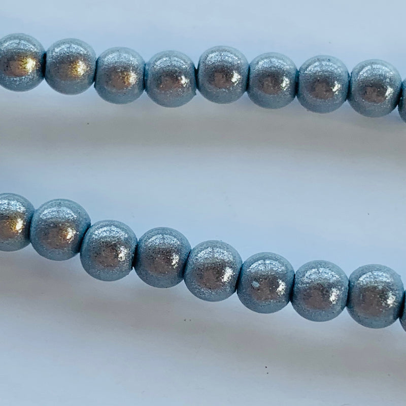Miracle Bead, Hot Silver, 4mm