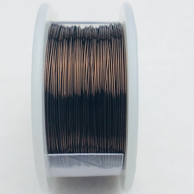 Smoky Quartz Copper Core Wire, Anti-Tarnish