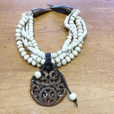 Tibetan Bone Necklace