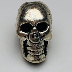 Skull Charm, Silver