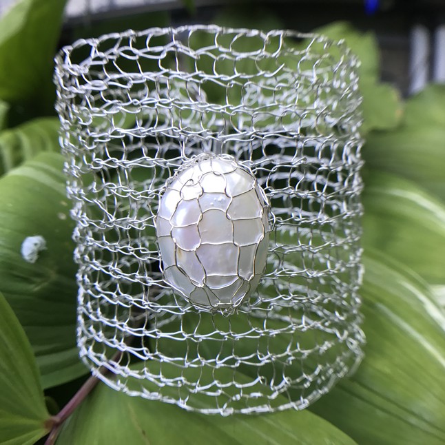 Wire Knit Cuff  4/16/19