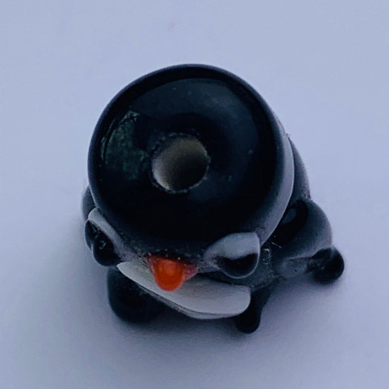 Penguin Glass Bead $2.40