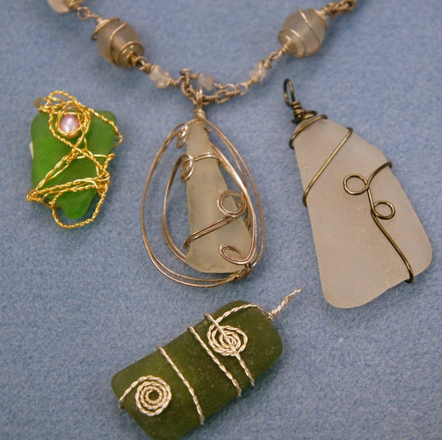 Wire Work, III: "Wire Wrapped Pendants" 1/29/19