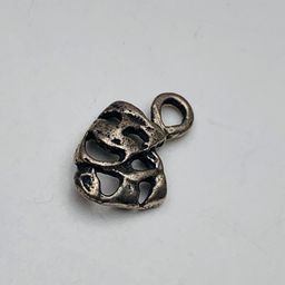 Comedy and Tragedy Masks Charm, Silver